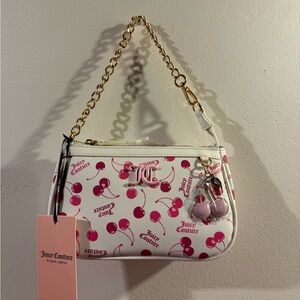 Juicy Couture CHERRY ON TOP Mini Wristlet BNWT
